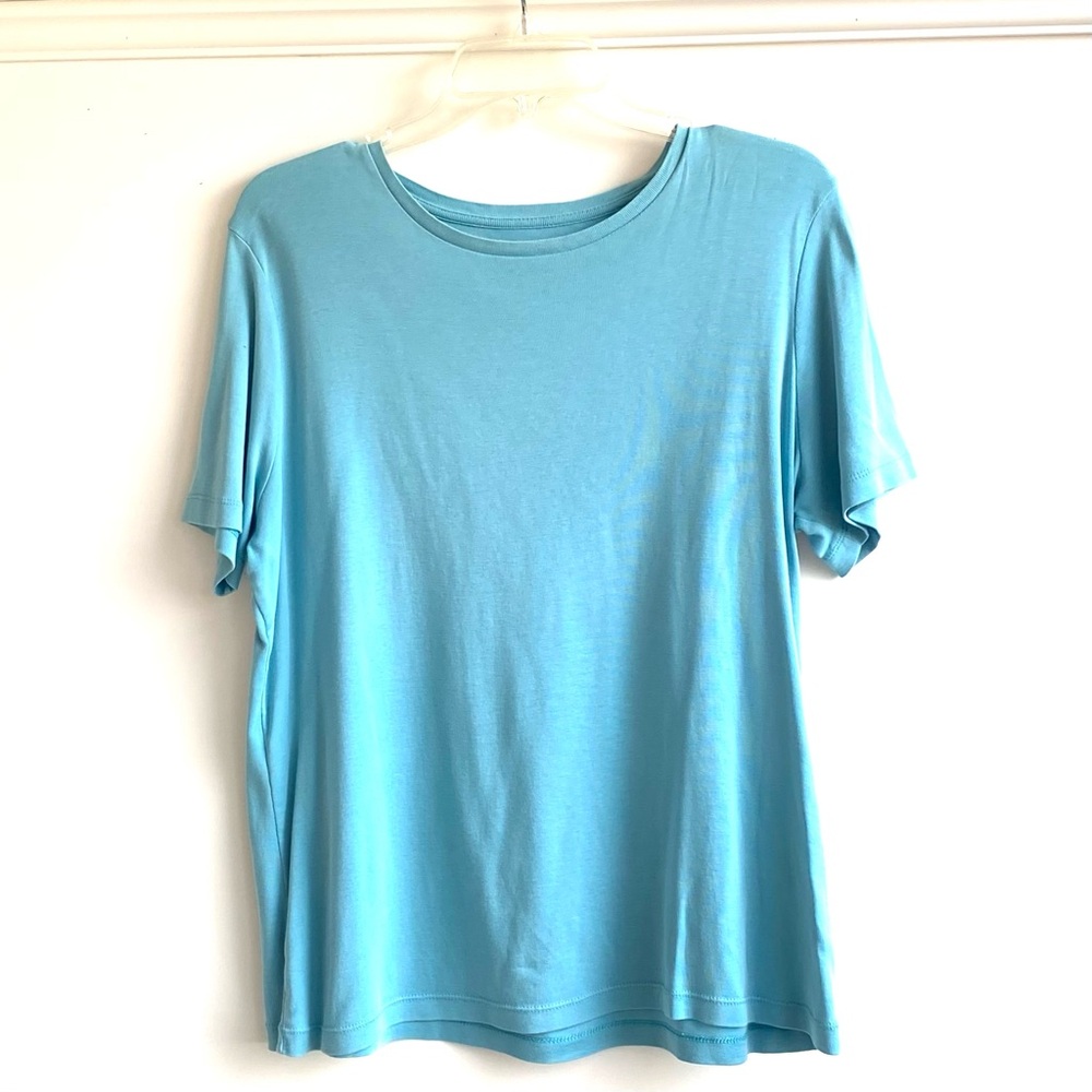 Talbots Relaxed Blue Tee Shirt